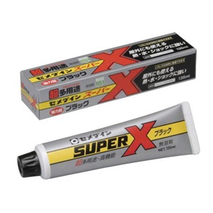 Cemedine Super X Black AX-040 135ml